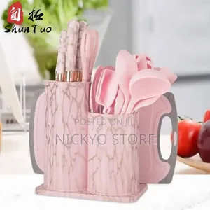 25pcs Full Silicone Spoon Sets