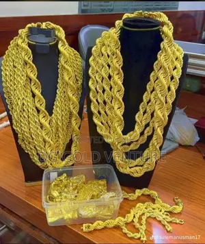 Pure 18karat Gold Twist Chains Available,I Sell,Buy and Swap