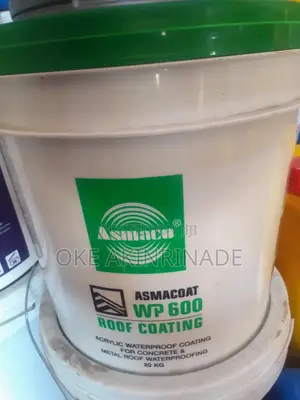 Asmacoat 600 Acrylic Waterproof Coating4 Concrete,Metal Roof