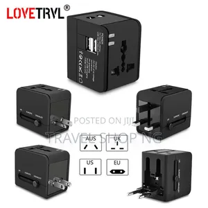 Travel Adapter With USB: Charge Globally With Ease