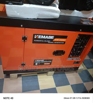 8kva Kemage Sound Prove Diesel Generator