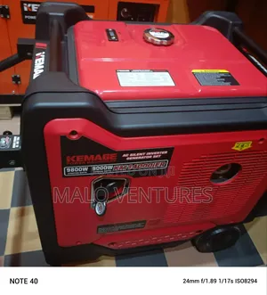 Km14000ier Inverter Soundproof Petrol Generator Low Sound