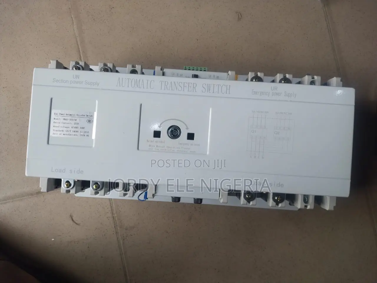 400A 3phase 4POLE ATS Automatic Transfer Switch 400a/4pole