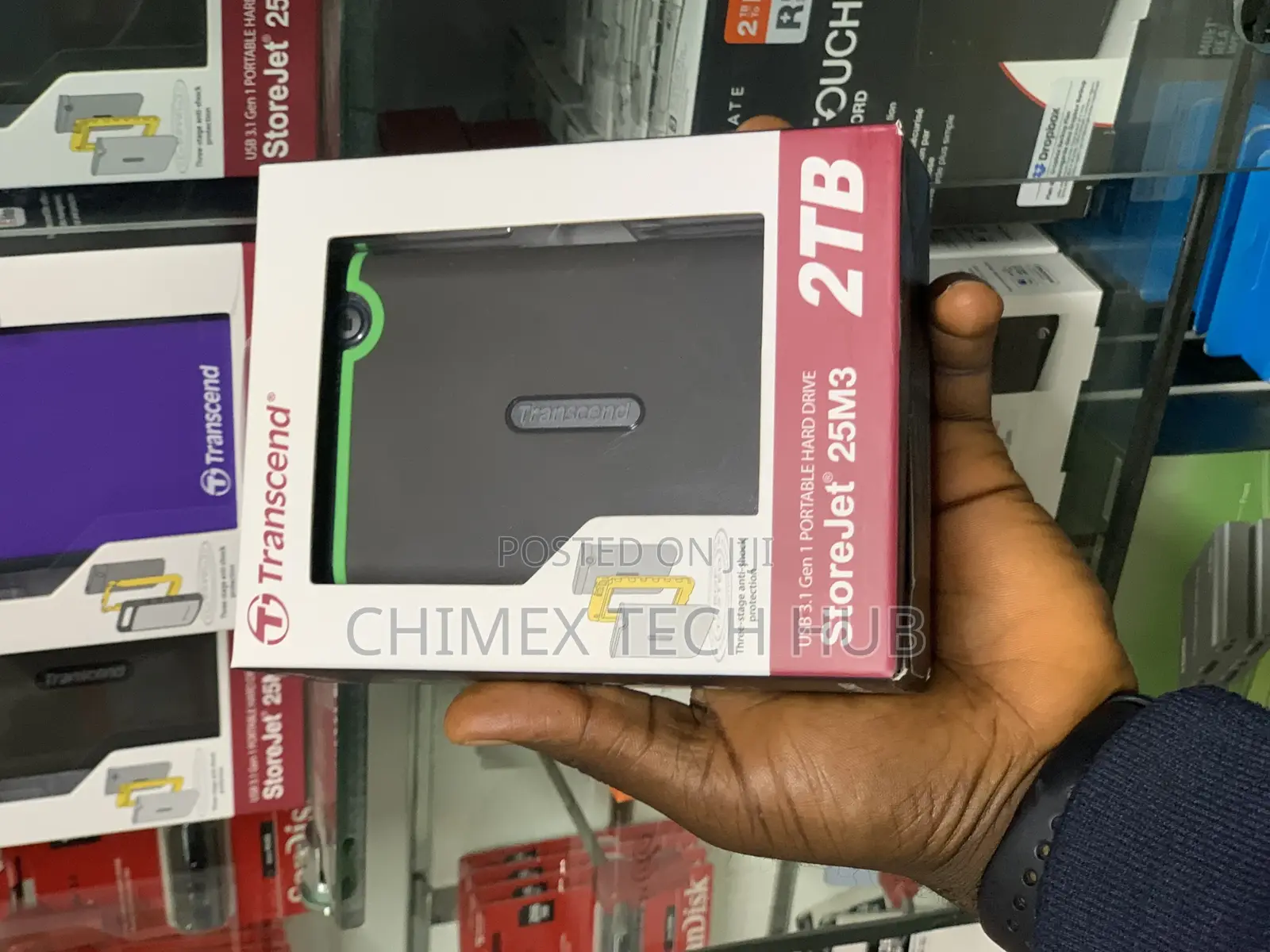 2tb Transcend Hard Drive