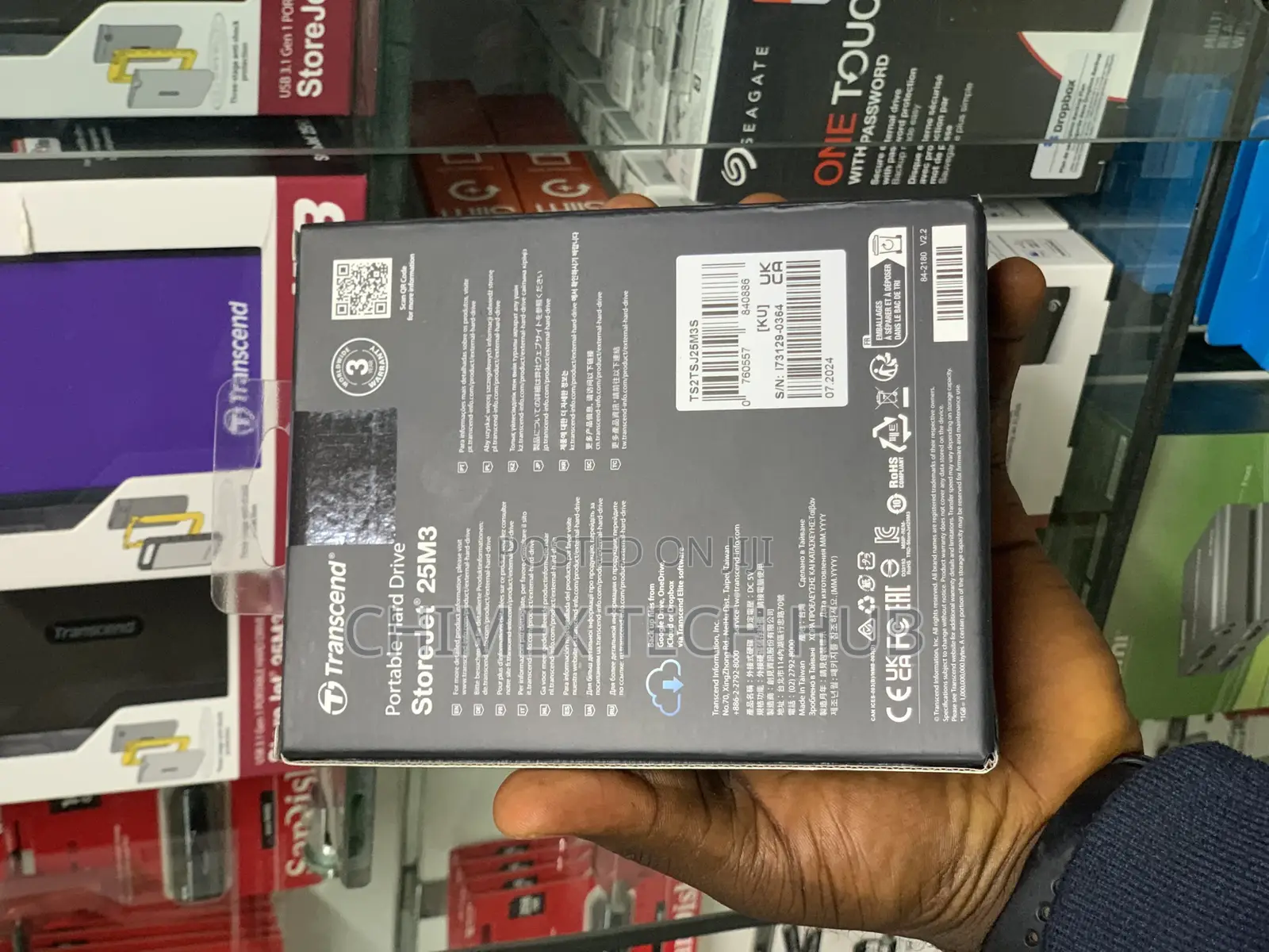 2tb Transcend Hard Drive