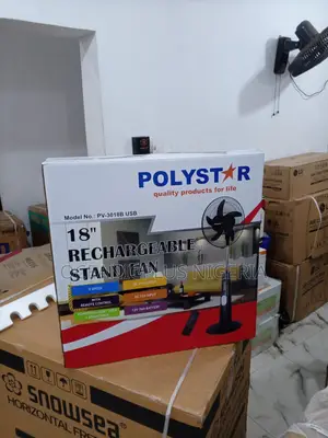 Stand by-18inches Polystar Rechageable Fan