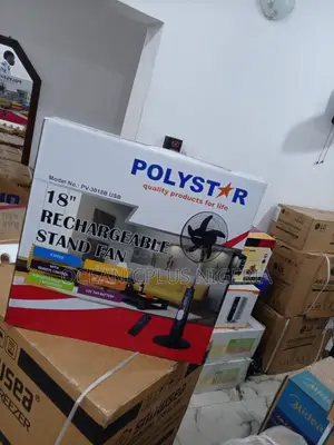 Advanced 18inches Polystar Rechargeable Fan