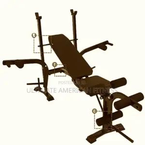 Commercial Bench Press With 50kg Barbell