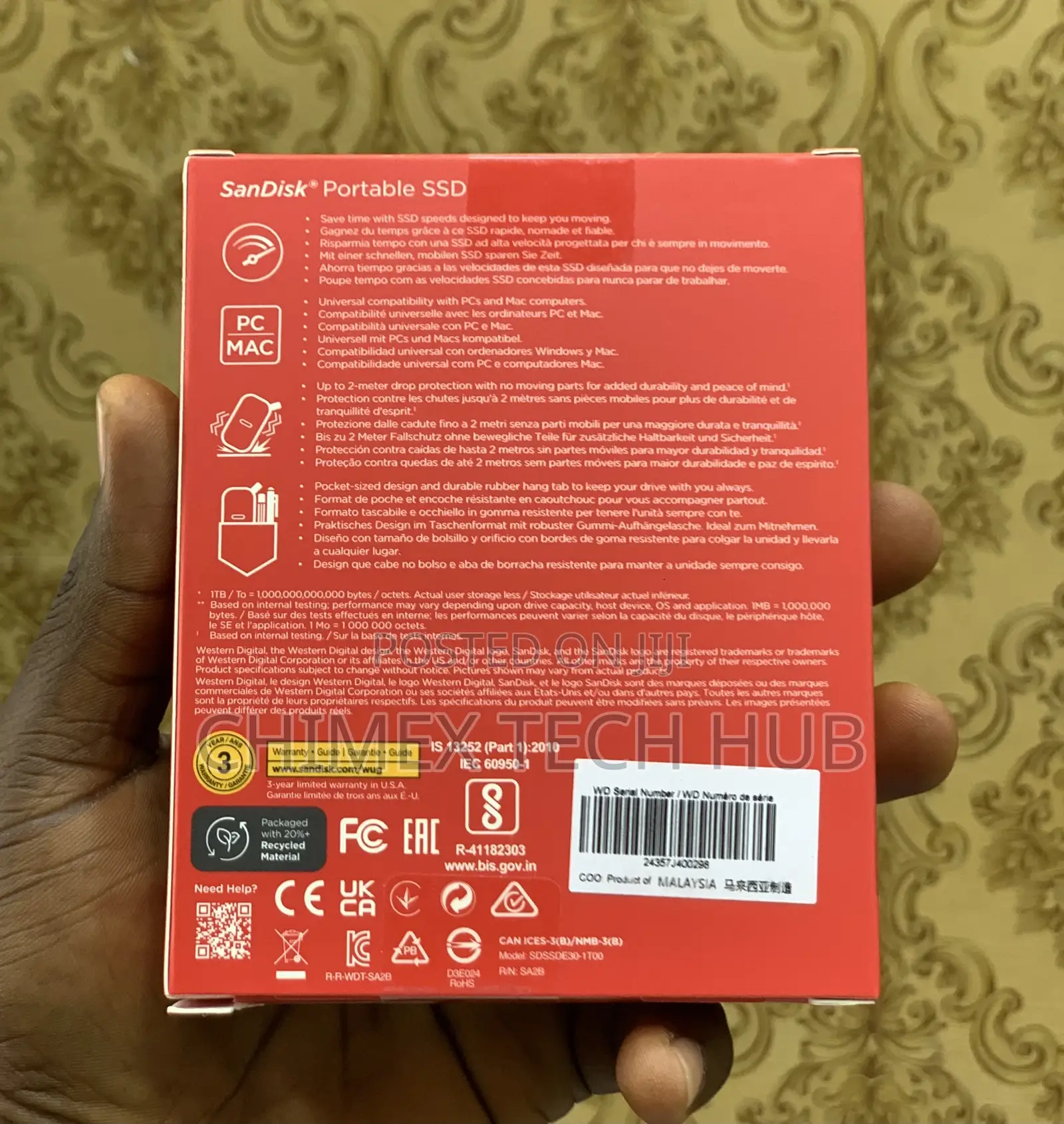1tb Sandisk Portable SSD
