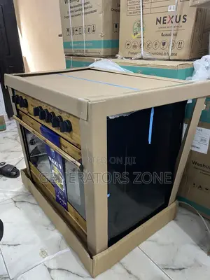 Lamp Maxi 60*90{4+2} Burner Gas Cooker Wood{F9E42G2}