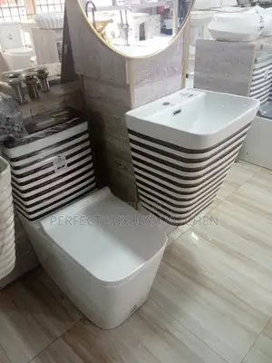 Rockford Executive Wine and White Color W.C Water Closet