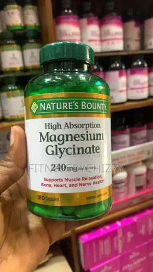 Magnesium Glycinate High Absorption 240mg X 180 Capsules