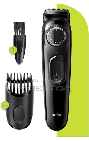 Braun Electric Beard Hair Trimmer, 20 Length Settings