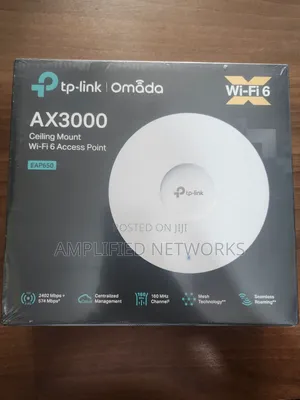 Tplink Eap650 Ax3000 Wifi6 Accesspoint