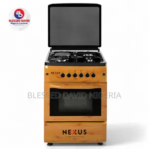 Nexu 3 Gas Burner + 1 Electric Hotplate Standing Cooker NX-6