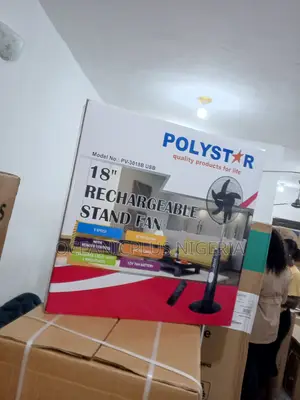 Standard-18inches-Polystar Rechargeable Fan