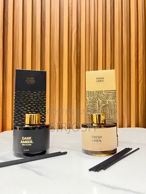 Fresh Linen/Dark Amber Reed Diffuser