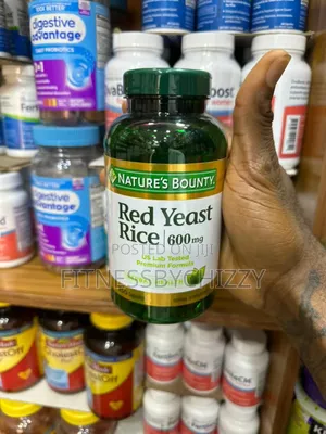 Red Yeast Rice 600mg X 250 Capsules (Nature's Bounty)