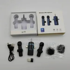 (Sales)Brand New 4 in 1 Wireless Lapel Laverlier Microphone