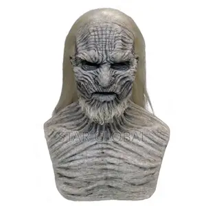 Headgear Long Haired Night King Halloween Horror Mask