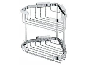 Large Corner Basket Soap Dish