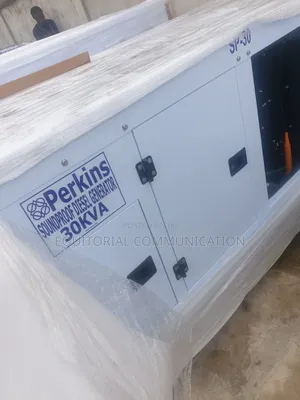 Perkins Soundproof Diesel Power Generator - 30KVA