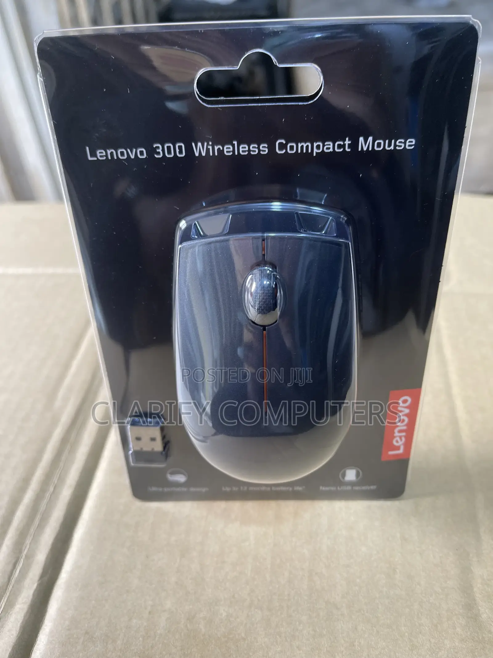 Lenovo 300 Wireless Compact Mouse