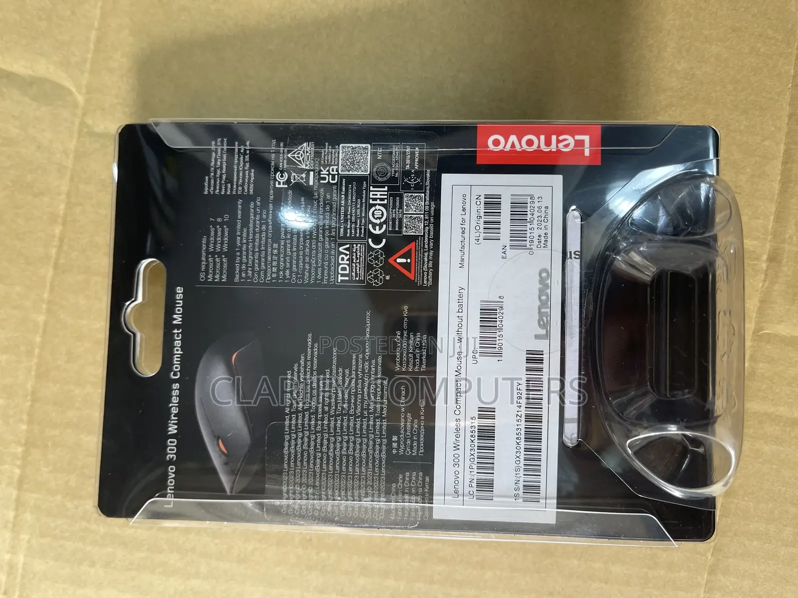 Lenovo 300 Wireless Compact Mouse