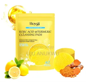 New Kojic Acid & Tumeric Cleansing Pad Clear & Smooth Skin