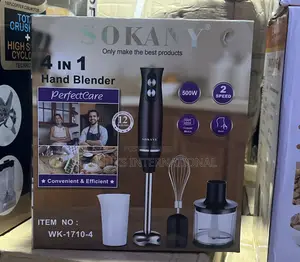Sokany Multifunction Hand Blender 4 in 1