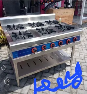 Industrial 6burner Gas Cooker
