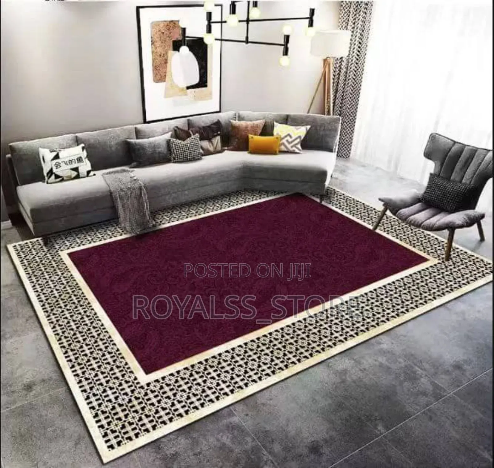 3D Centre Rug