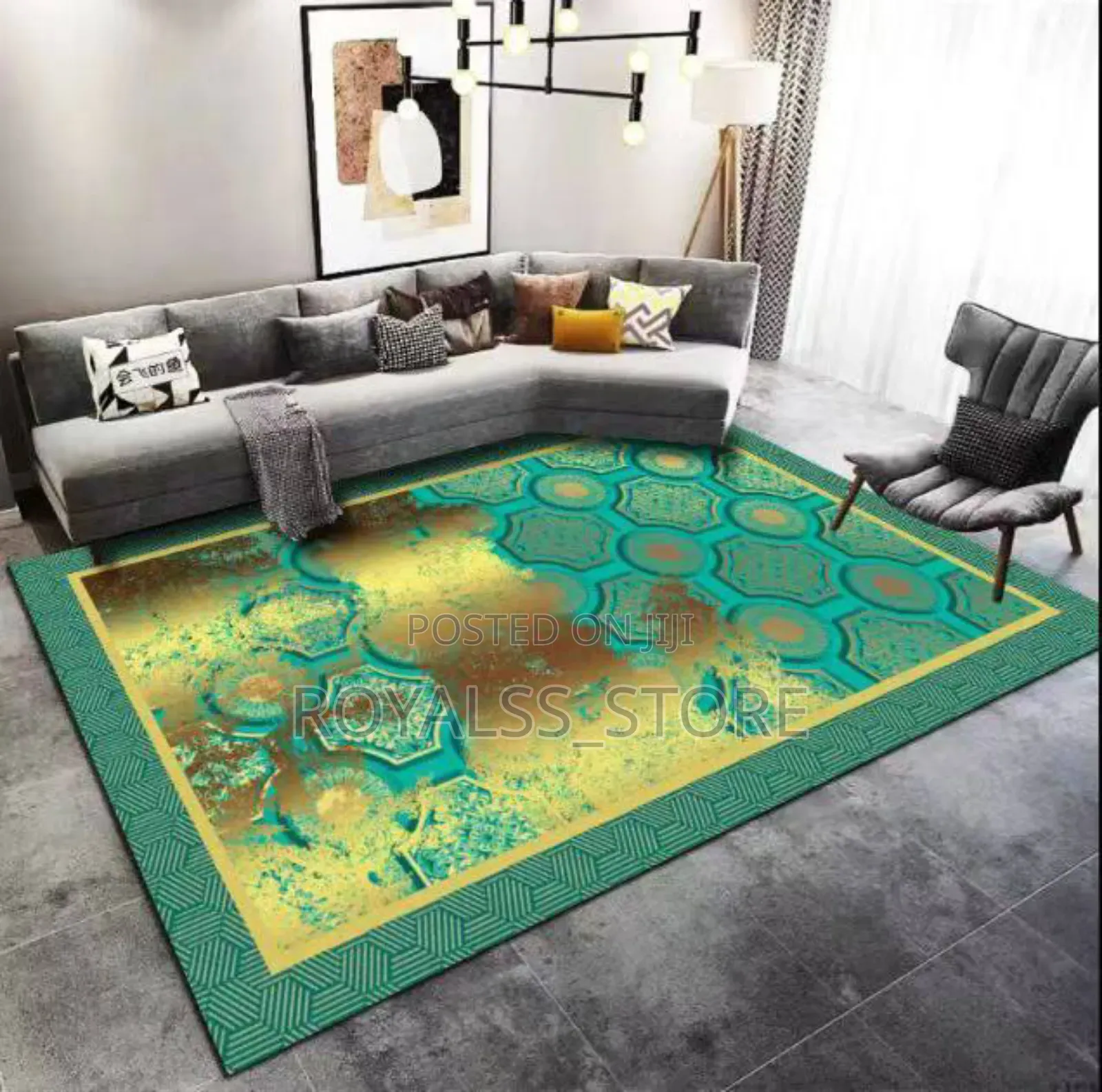 3D Centre Rug
