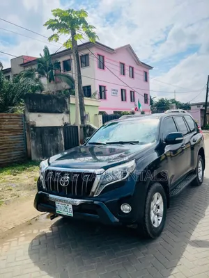 Black Toyota Prado for Rent/Lease/Hire