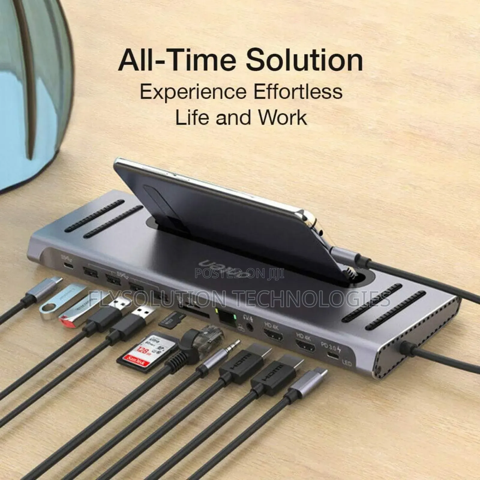 Onten Otn-9199 Usb-C Multi Function Dock Station