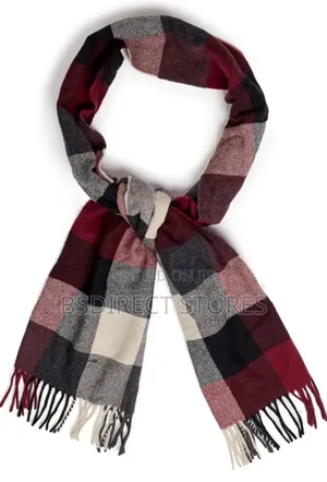 GENUINE GANT D2. Multi Check Wool Scarf Antracit Melange