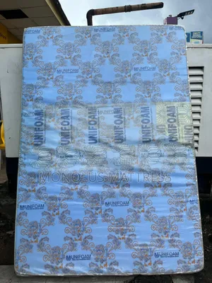 4 1⁄2 by 6 by 8 Unifoam Onyx Quality Mattress in Abeokuta