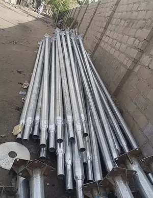 6.5 Meters Galvanized Steel Pole for Solar Street Lights