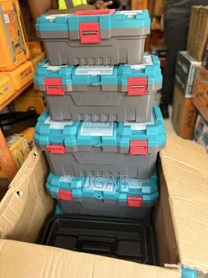 3pcs Plastic Tools Boxes Set 14”,17” and 20”