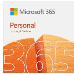 Microsoft Office 365 Personal for 1 User and 5 Devices