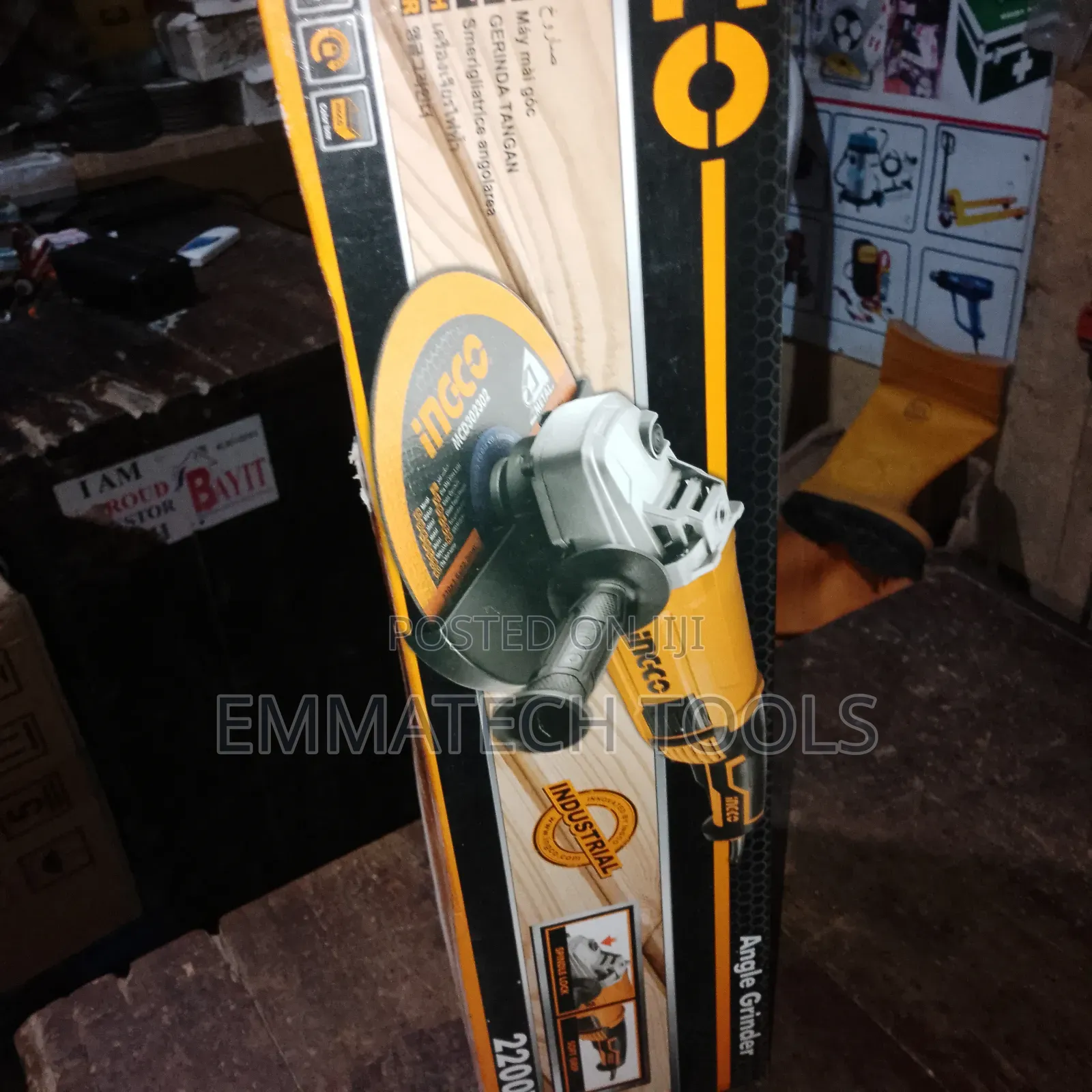 9" Ingco Angle Grinder Machine