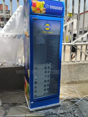 Snowsea Standing Chiller 350 Liter Display Glass 4 Step>2yrs