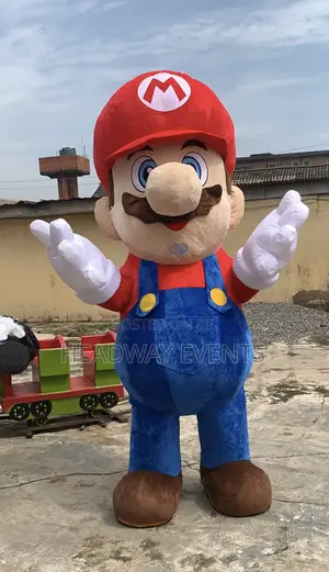 Big Super Mario Mascot Costume Available for Rent Sale