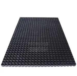 Non -slip Nordel Tile Solid Mat