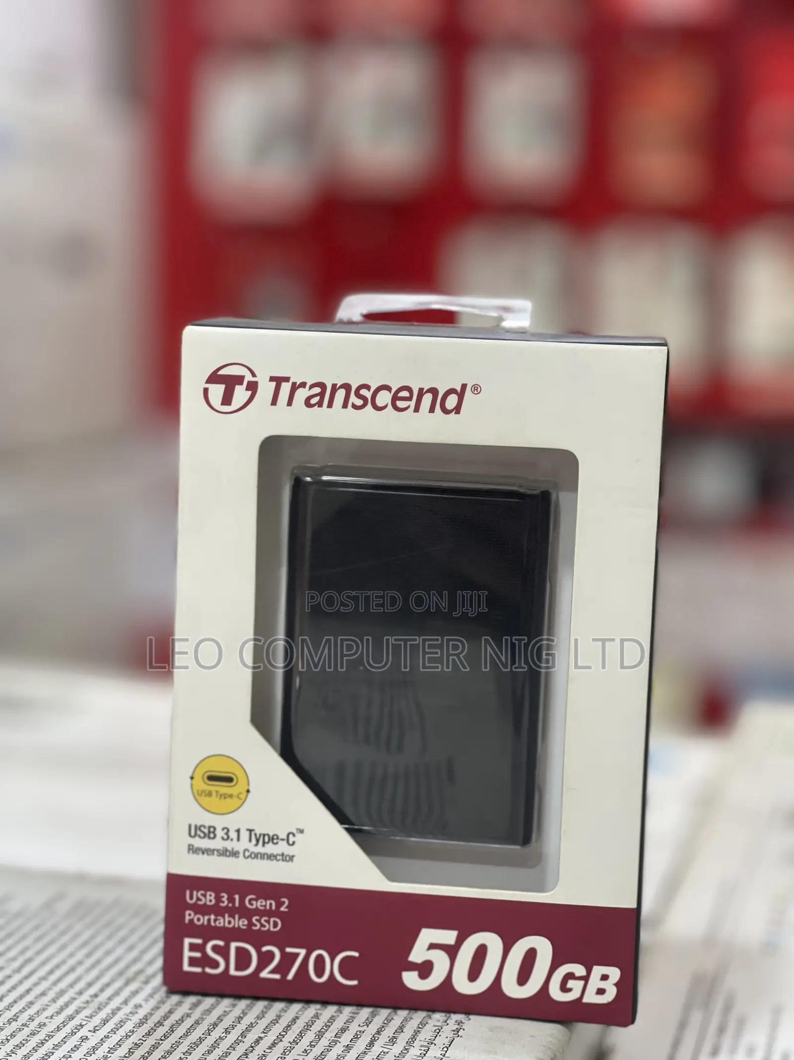 Transcend 500gb Esd270c Portable SSD
