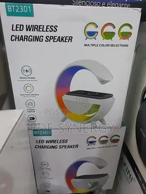 Smart Bluetooth Speaker Wireless Charging LED RGB-15W