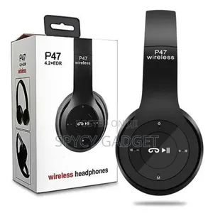 P47 Wireless Bluetooth Headphone With FM Memory Card Slot