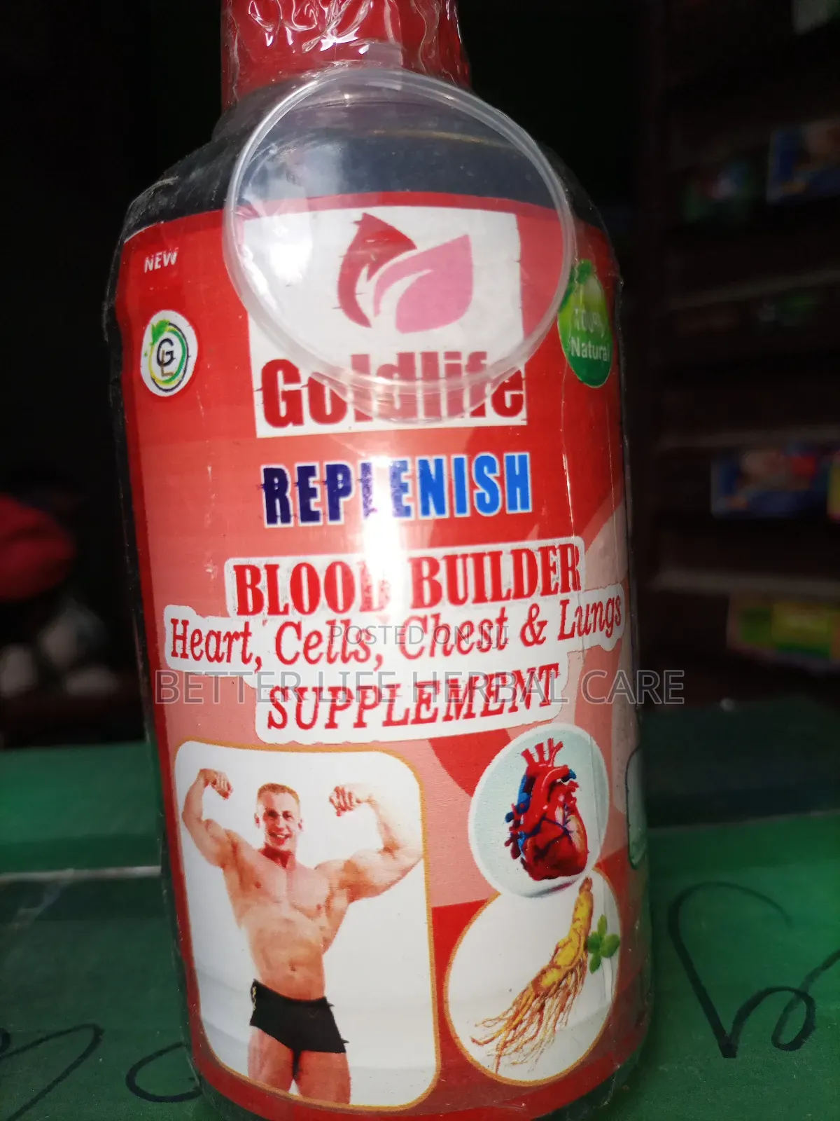 Goldlife Replenish Blood Builder.
