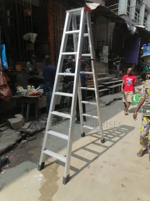 8 Steps Double Sided A Frame Aluminium Ladder