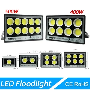 Led Flood Light 500w,400w,200w,100w Waterproof Light